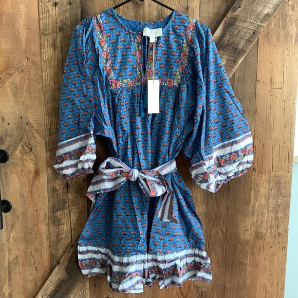 NWT Cleobella Maggie Mini Dress Sz L - Picture 1 of 11